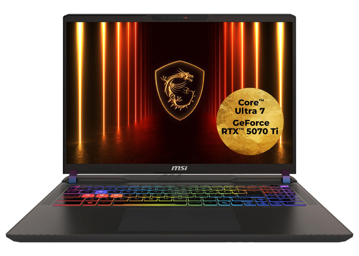 MSI Vector 16 HX AI Gaming-Laptop, 16" QHD+ 240 Hz Display, Intel® Core™ Ultra 7 255HX, NVIDIA GeFor