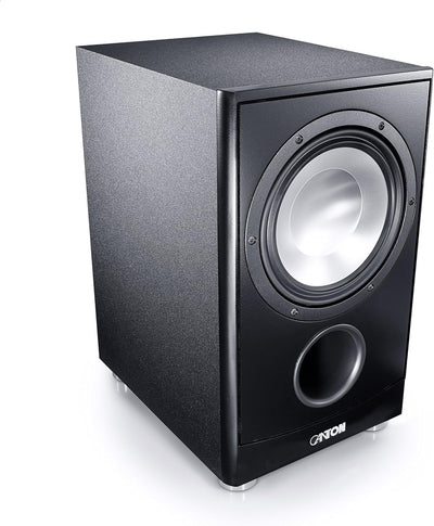 Canton AS 85.3 SC Leistungsstarke Aktiv-Subwoofer (200/280W) weiss weiss Single, weiss Single