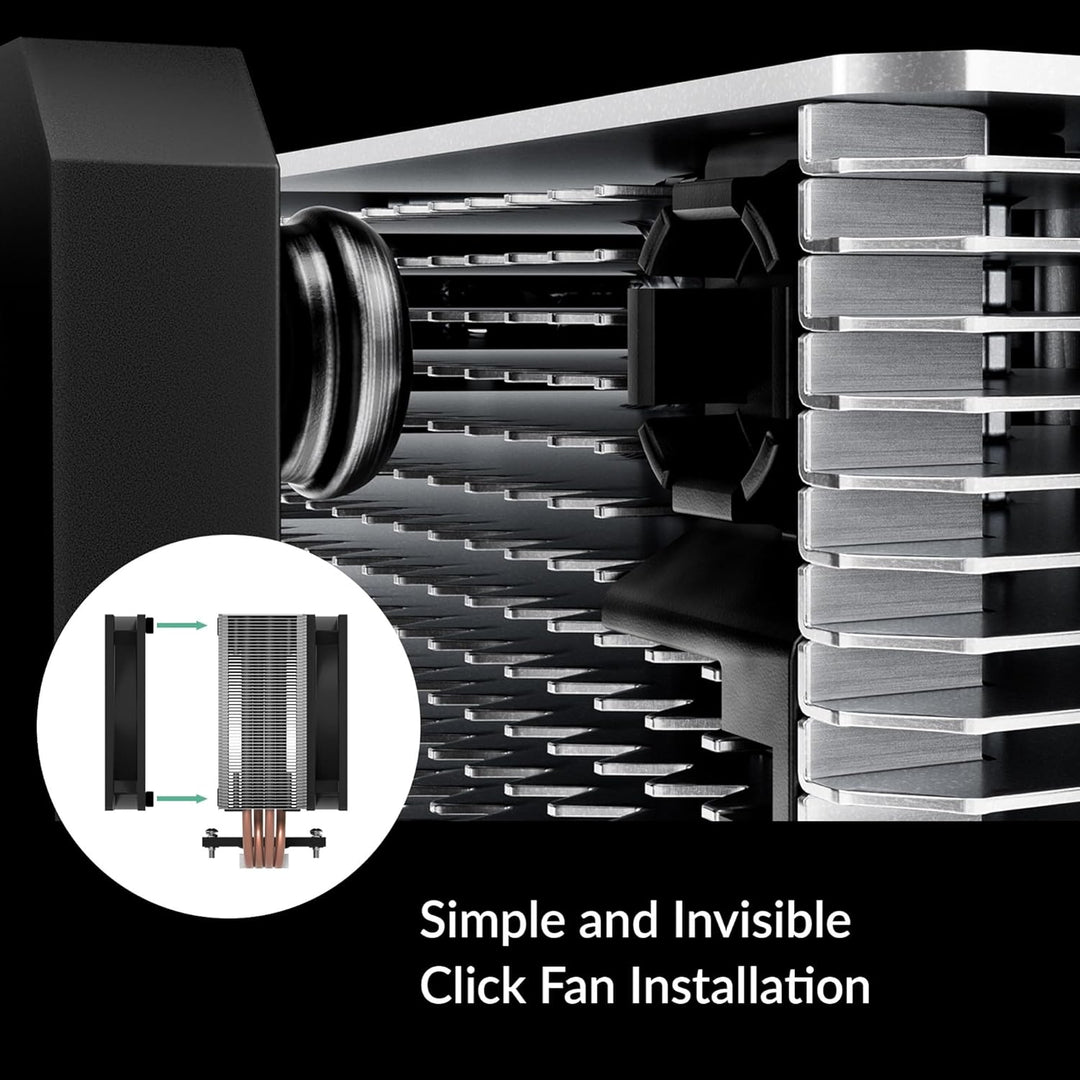 ARCTIC Freezer 36 CO - CPU Kühler mit Push-Pull für Intel & AMD, Single-Tower, zwei druckoptimierte