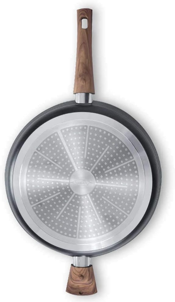 Durandal Légende Bratpfanne 32 cm – Beschichtete Aluguss Pfanne mit abnehmbarem Griff – Ofenfeste Pf