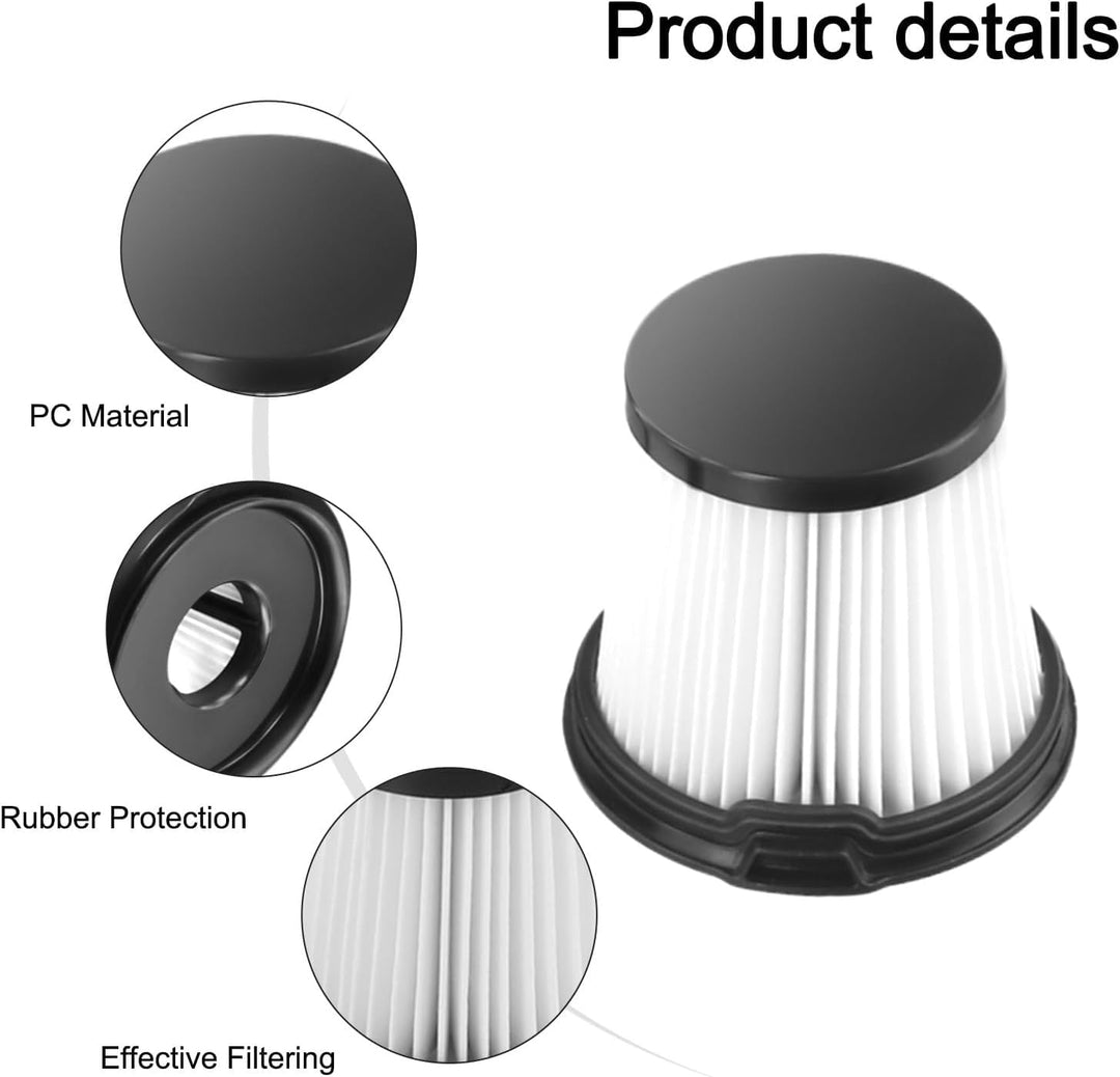 Ersatzfilter Set mit 3 Stück für Shark Detect Pro schnurlosen Staubsauger IW3511, IW3120, IW1111, IW