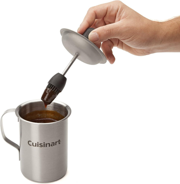Cuisinart CBP-116 Sossentopf und Bratpinsel-Set Saucentop- und Backpinselset Rostfreier Stahl, Sauce