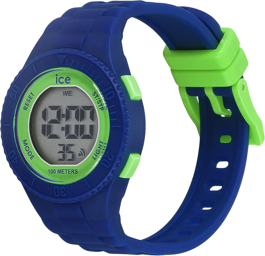 Ice-Watch - ICE digit - Jungenuhr mit Plastikarmband Blau (Grün), Blau (Grün)