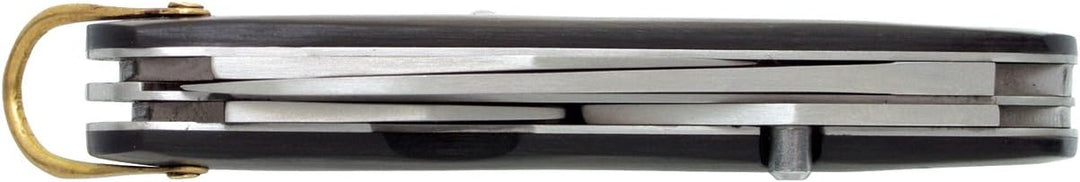 baladéo Multifunktionsmesser Fifties, Griff aus schwarzem Staminaholz