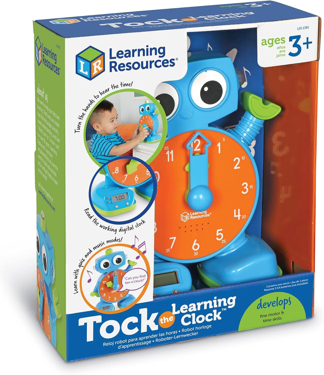 Learning Resources Tock the Learning Clock – Tick, die Lernuhr