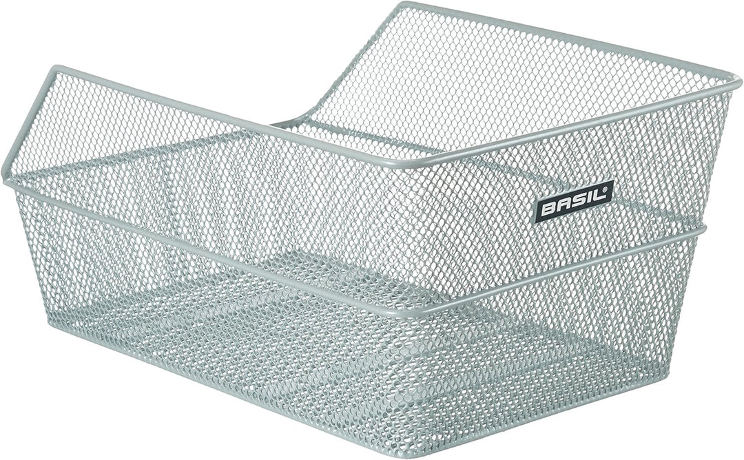 Basil Kinder Fahrradkorb Cento Silver Single, Silver Single