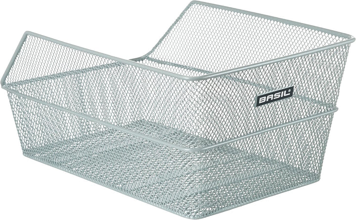 Basil Kinder Fahrradkorb Cento Silver Single, Silver Single