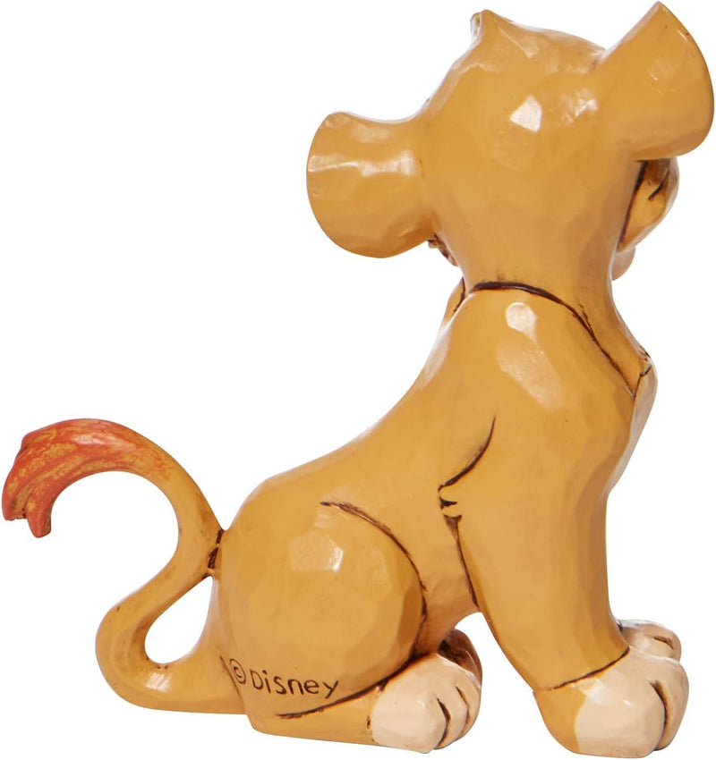 Enesco Jim Shore 6009001 Disney Traditions Simba Miniaturfigur Mehrfarbig 3 in H x 1.75 in W x 2.25