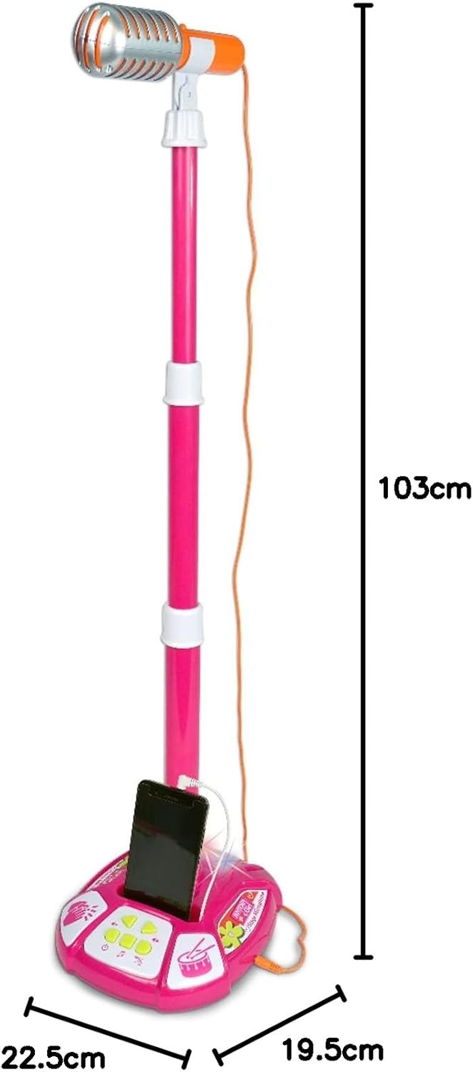 Bontempi 40 1072 Mikrofon, pink