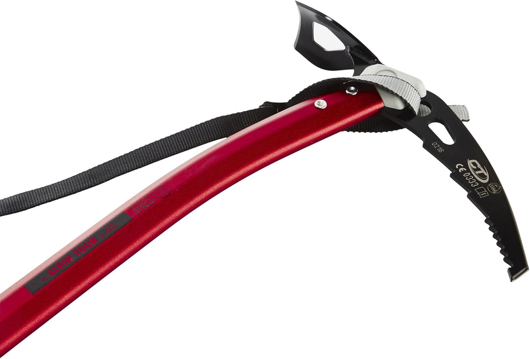 Climbing Technology Alpin Tour Eispickel Rot 60 cm Single, Rot 60 cm Single