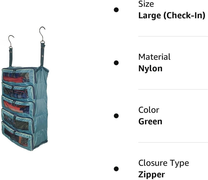 Pack Gear Gepäck-Organizer Packwürfel â€“ Reisetasche für Gepäck & Rucksack â€“ 34 Liter Kapazität â