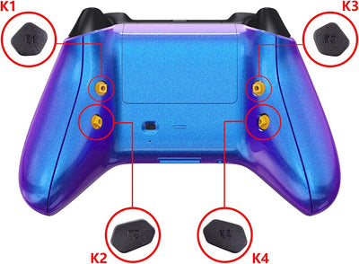 eXtremeRate Hope Programmierbares Remap Kit für Xbox Series X&S Controller, Upgrade-Boards,Rückseite