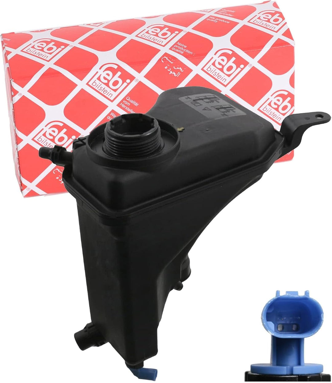 febi bilstein 39340 Kühlerausgleichsbehälter mit Sensor , 1 Stück