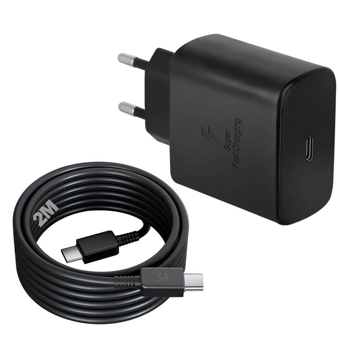 Schnellladegerät 45 w USB C Ladegerät kompatibe mit Samsung Galaxy S24 S23 S22+ S22 Ultra S21 Ultra