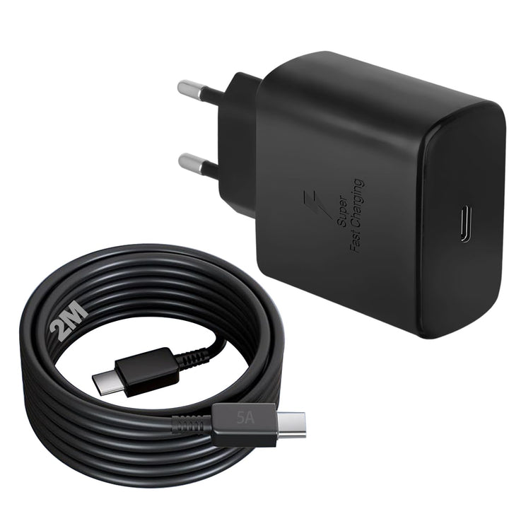 Schnellladegerät 45 w USB C Ladegerät kompatibe mit Samsung Galaxy S24 S23 S22+ S22 Ultra S21 Ultra