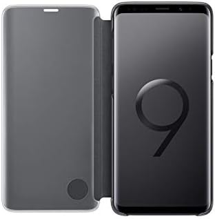 Samsung Galaxy S9+ - Clear View Standing Cover EF-ZG965, Black Schwarz Single, Schwarz Single