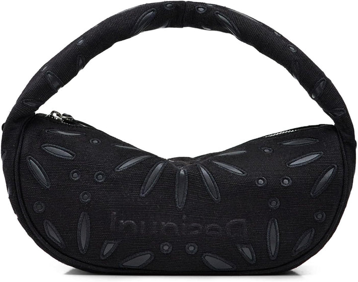Desigual Damen Bag_Summer Dandelion BANG 2000 Black Schwarz, Schwarz