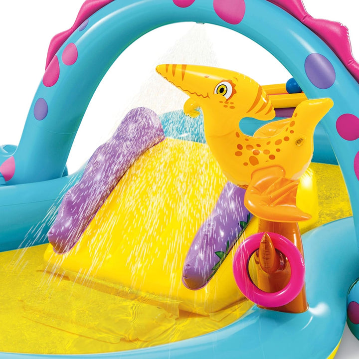 Intex Dinoland Play Center Aufblasbares Wasserspielzentrum, verschiedene Modelle (mit und ohne Vulka