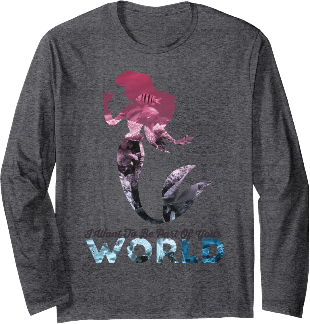 Disney Little Mermaid Your World Langarmshirt
