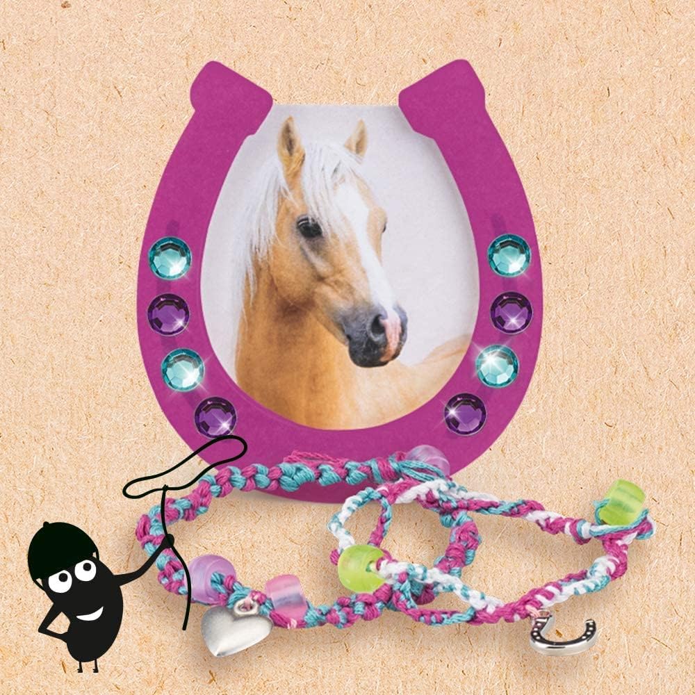 Kosmos 604363 AllesKönnerKiste Pferde Kreativ-Box, DIY-Bastelset für Mädchen und Jungen ab 8 Jahren,