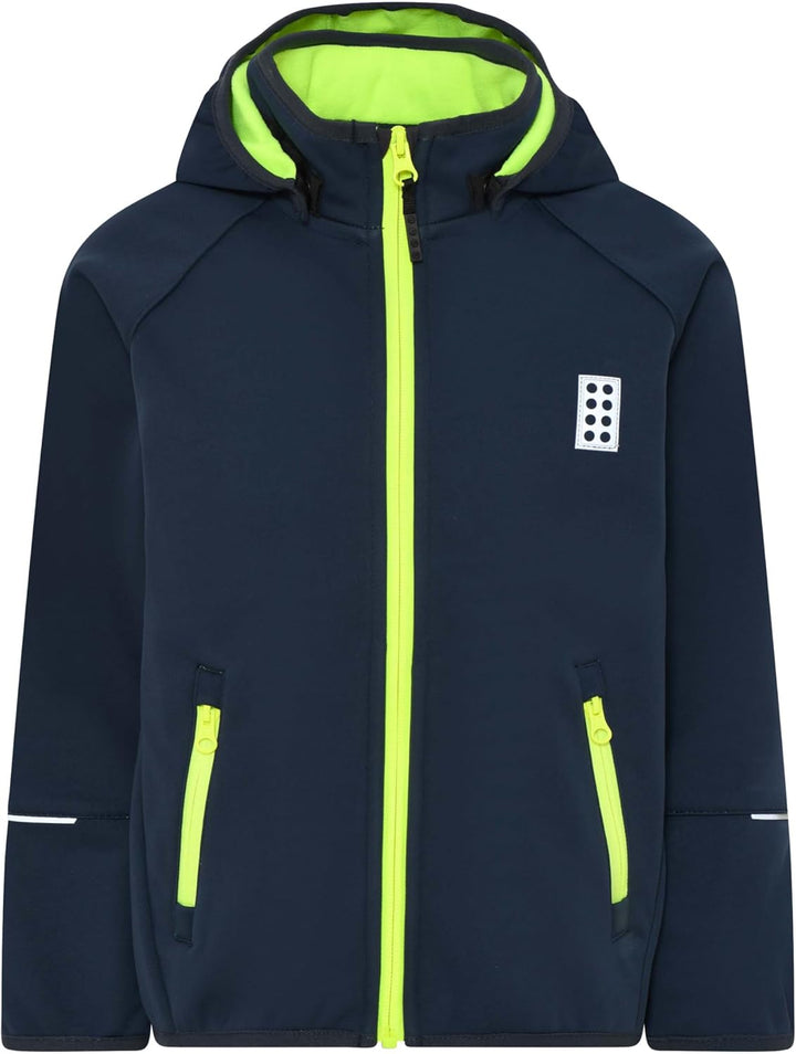 LEGO Jungen Wear Softshelljacke Wasserabweisend Winddicht Atmungsaktiv Jacke 92 590a, 92 590a