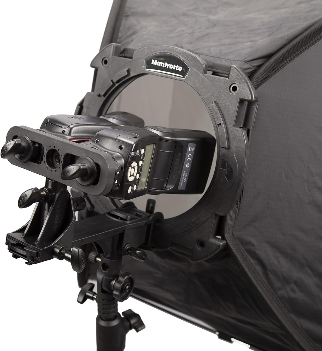 Manfrotto LL LS2721P Ezybox II Octa (Gross) 1,2 m schwarz, Gross