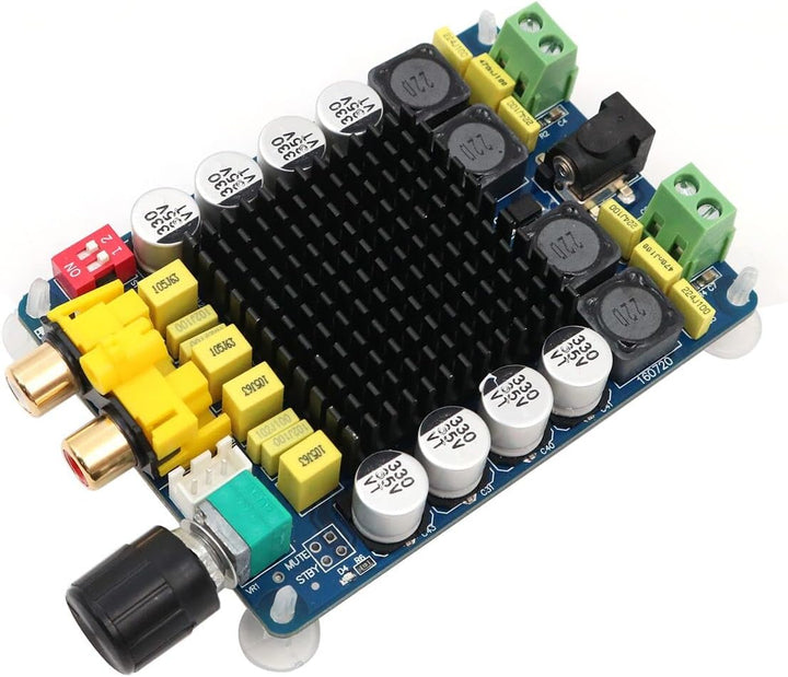 DollaTek TDA7498 2x100W Dual Channel Digital Class D Audio Verstärker Board DC 14-32V 24V Powered St