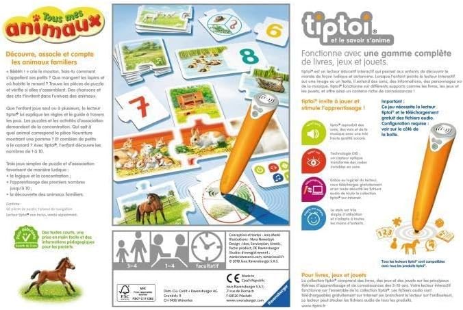 Ravensburger - Tiptoi® Alle Meine Tiere, Alle meine Tiere