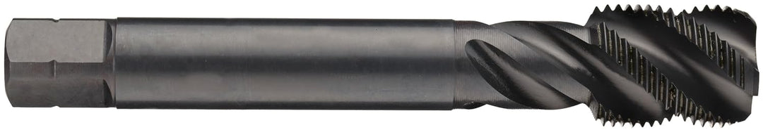 Dormer MTT-X E043 Pulvermetall-Rohrgewindebohrer, Spiralnut, BSP, Schwarz-Oxid-Finish, Rundschaft mi