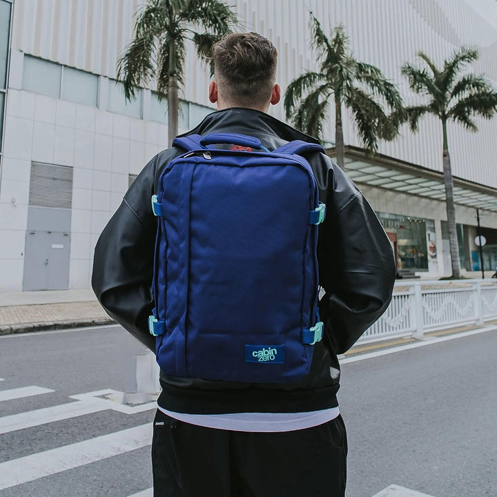 Cabinzero Unisex Rucksack, Deep Ocean