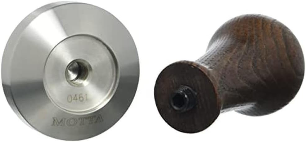 Motta x Trichter, Edelstahl + Holz, Brown, 54 mm 54 mm Brown, 54 mm Brown