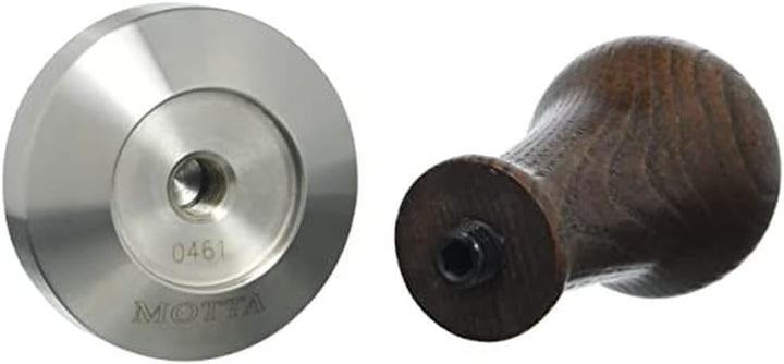 Motta x Trichter, Edelstahl + Holz, Brown, 54 mm 54 mm Brown, 54 mm Brown
