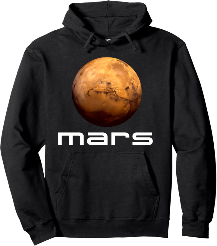 Sonnensystem Planet Mars Weltraum Astronomie Weltall Pullover Hoodie