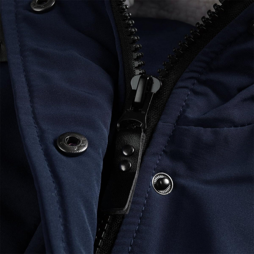 YYNUDA Damen Winterparka Dicker Warm Lang Wintermantel mit Fellkapuze Winter Jacke Outdoor Jacke für