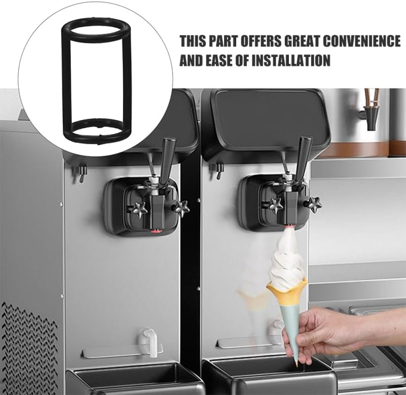 Zerodeko 3 Stück Dichtungsringe Für Eismaschinen Silikon Ersatzdichtungen Verbessern Abdichtung Zube