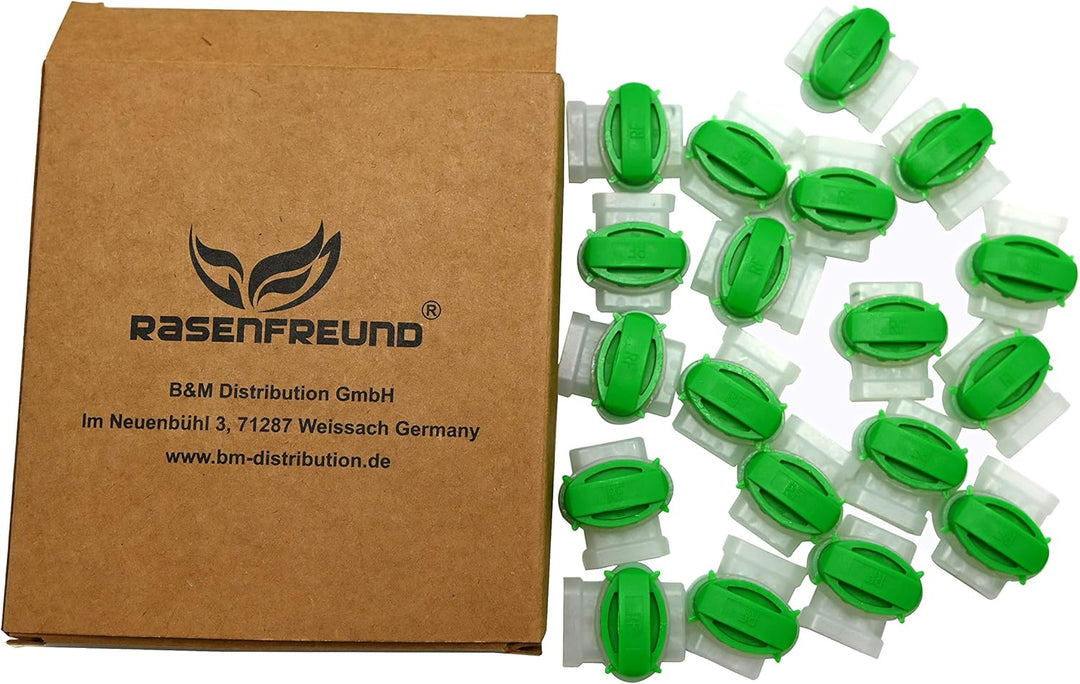 50x RASENFREUND Kabelverbinder Fettfüllung Einzeladerverbinder Verbindungsklemmen Anschlussklemmen B