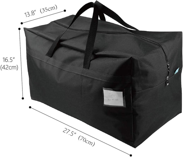 Pack von 2, grosse Grösse Aufbewahrungstasche für Kleidung, Kleidungsstück, Bettwäsche, Festspiele V