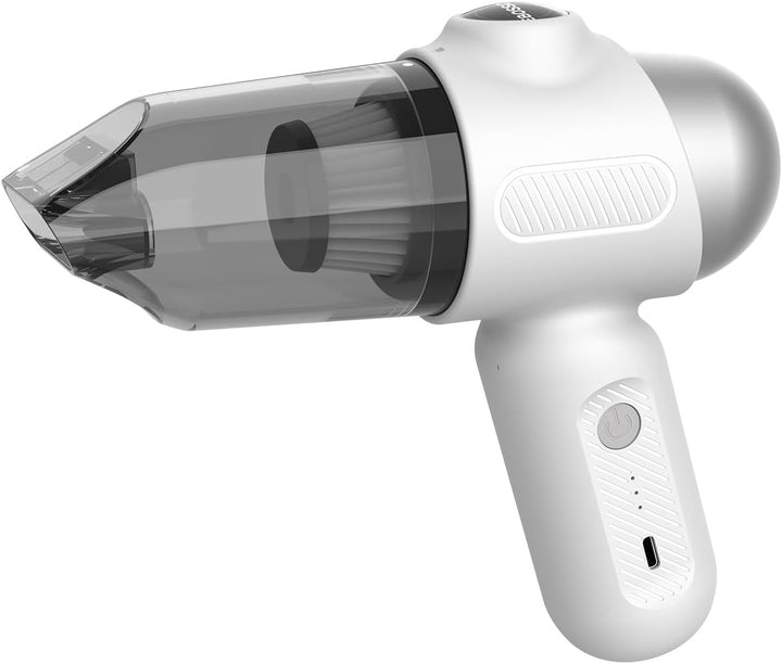 Handstaubsauger Akku 4-in-1,12KPA Handstaubsauger Kabellos,Auto Staubsauger Stark,2-Gang Autostaubsa