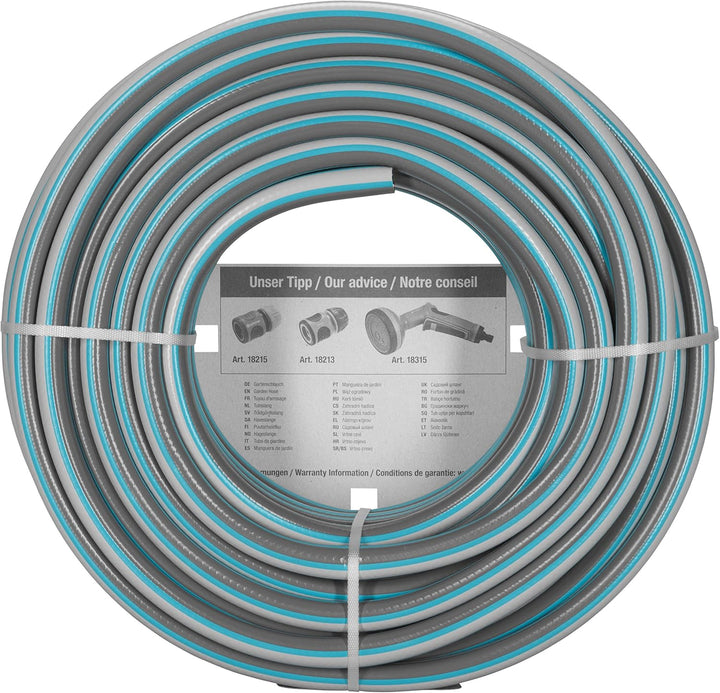 Gardena Classic Schlauch 13 mm (1/2 Zoll), 30 m & Schlauchverbinder 13 mm (1/2 Zoll) und 15 mm (5/8