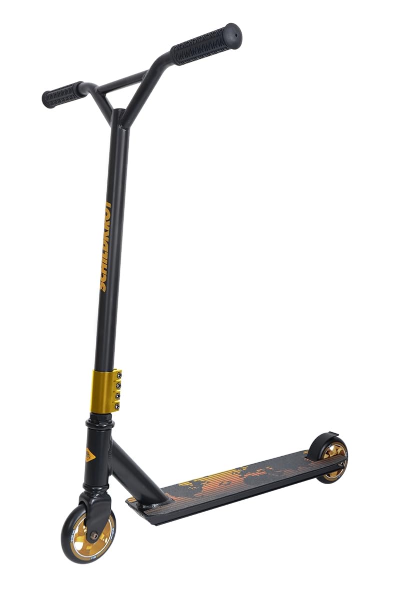 Schildkröt Stunt Scooter Untwist, wertiger Stuntscooter mit Alu-Felge, 100 mm PU Räder, für tolle Tr