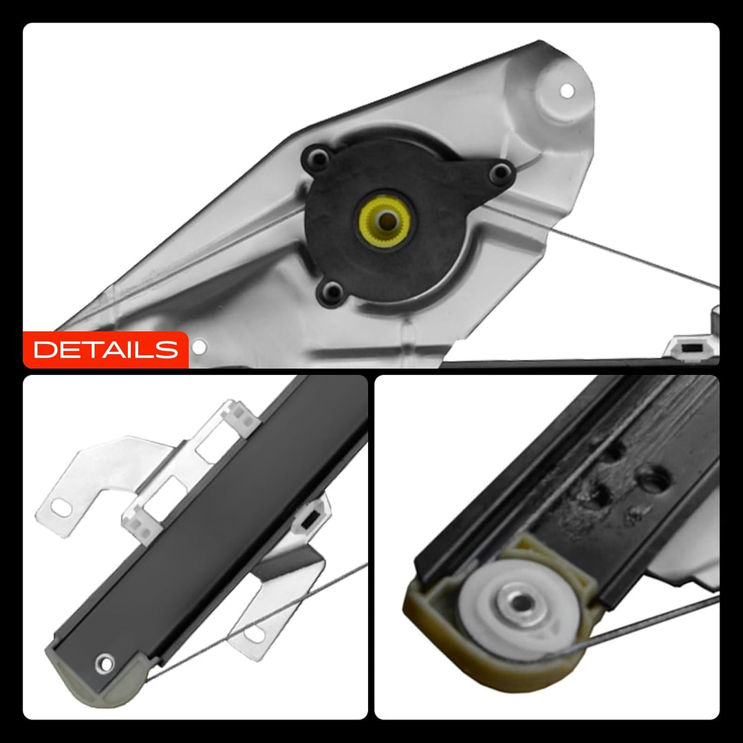Frankberg Fensterheber Ohne Motor Hinten Rechts Kompatibel mit A6 4B C5 1997-2005 A6 Avant 4B C5 199