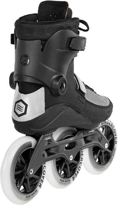 Powerslide Inline Skate Swell Nite 125-3D Adapt, für Fitness und Marathon, für Damen und Herren 42,