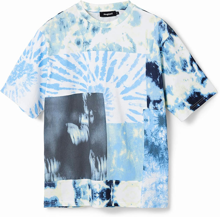 Desigual Herren Shirt XL Blau, XL Blau