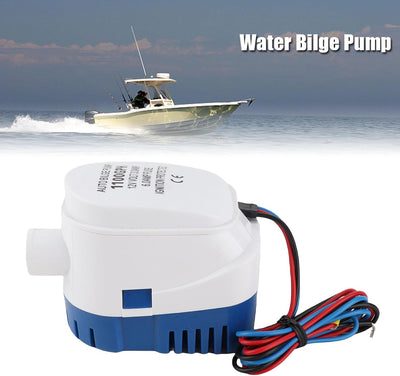 Bückenpumpe, 12 V, 1100 GPH, automatische Bahnpumpe für Boot, Tauchpumpe für Teiche, Schwimmbäder, S