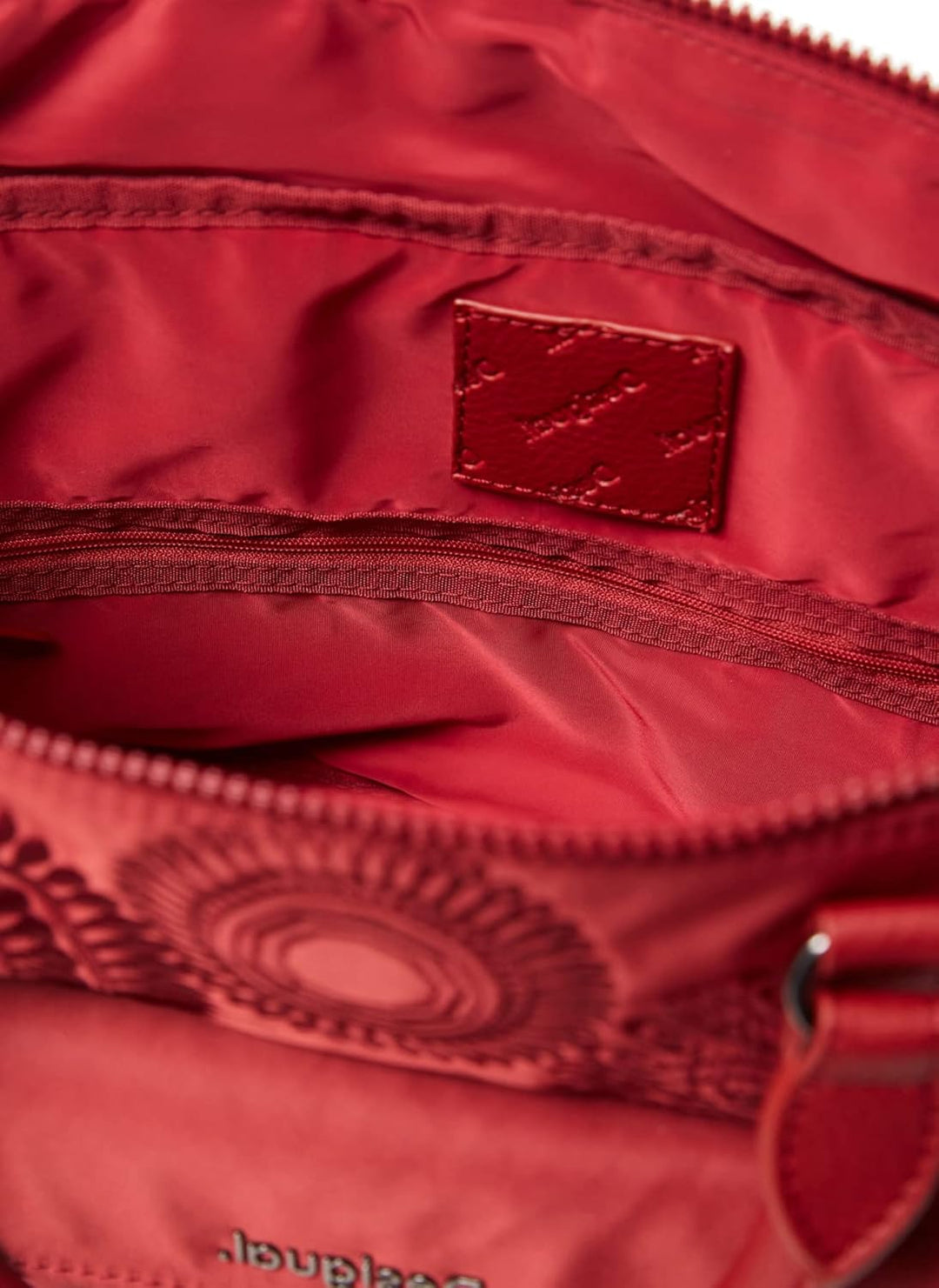 Desigual Damen Bols_mandarala Padua Pc Hand Bag, Einheitsgrösse Rot, Rot