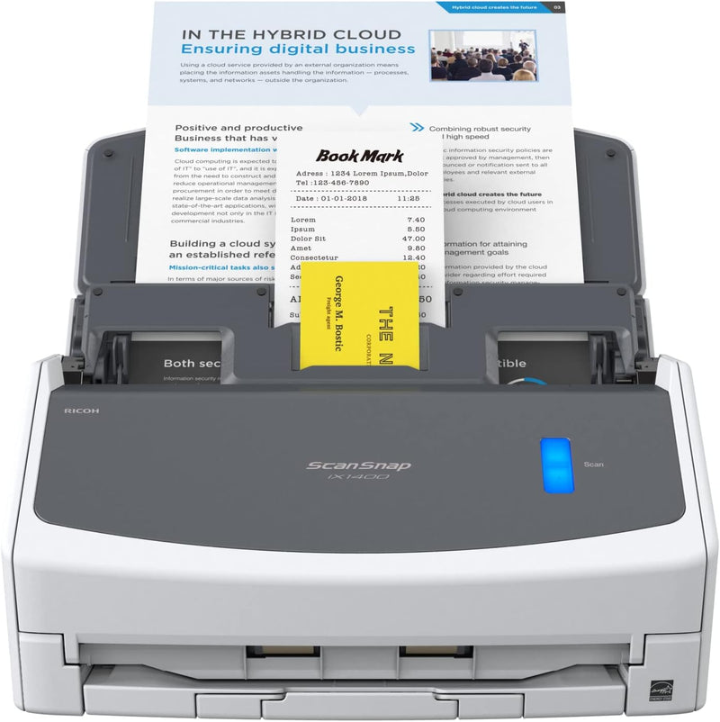 ScanSnap iX1400 Desktop Dokumentenscanner - A4, Duplex, USB 3.2 mit ADF, PA03820-B001