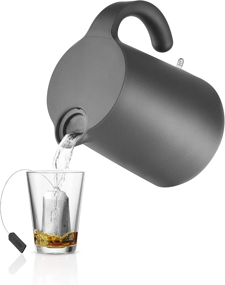 EVA SOLO | Rise wasserkocher 1,2l Black | Direkt durch den Deckel befüllen | Schwarz, Schwarz
