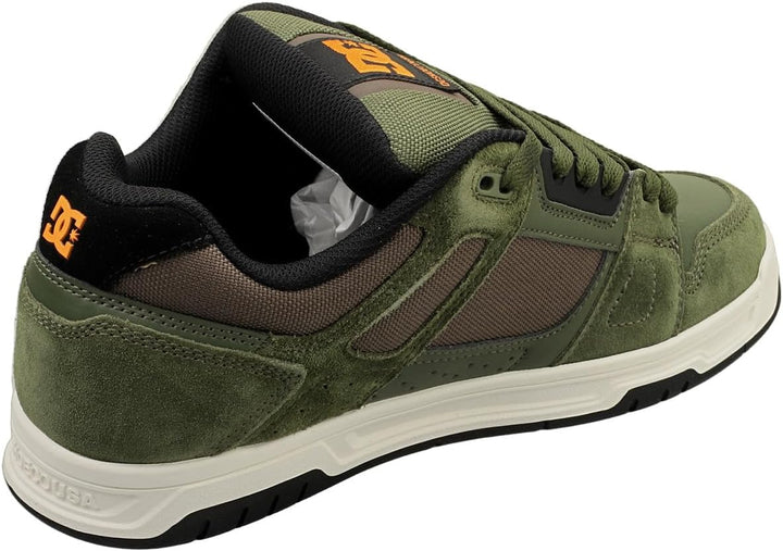 DC Shoes Court Graffik Se, Damen Sneaker 39 EU 310 Oliven Offwhite, 39 EU 310 Oliven Offwhite