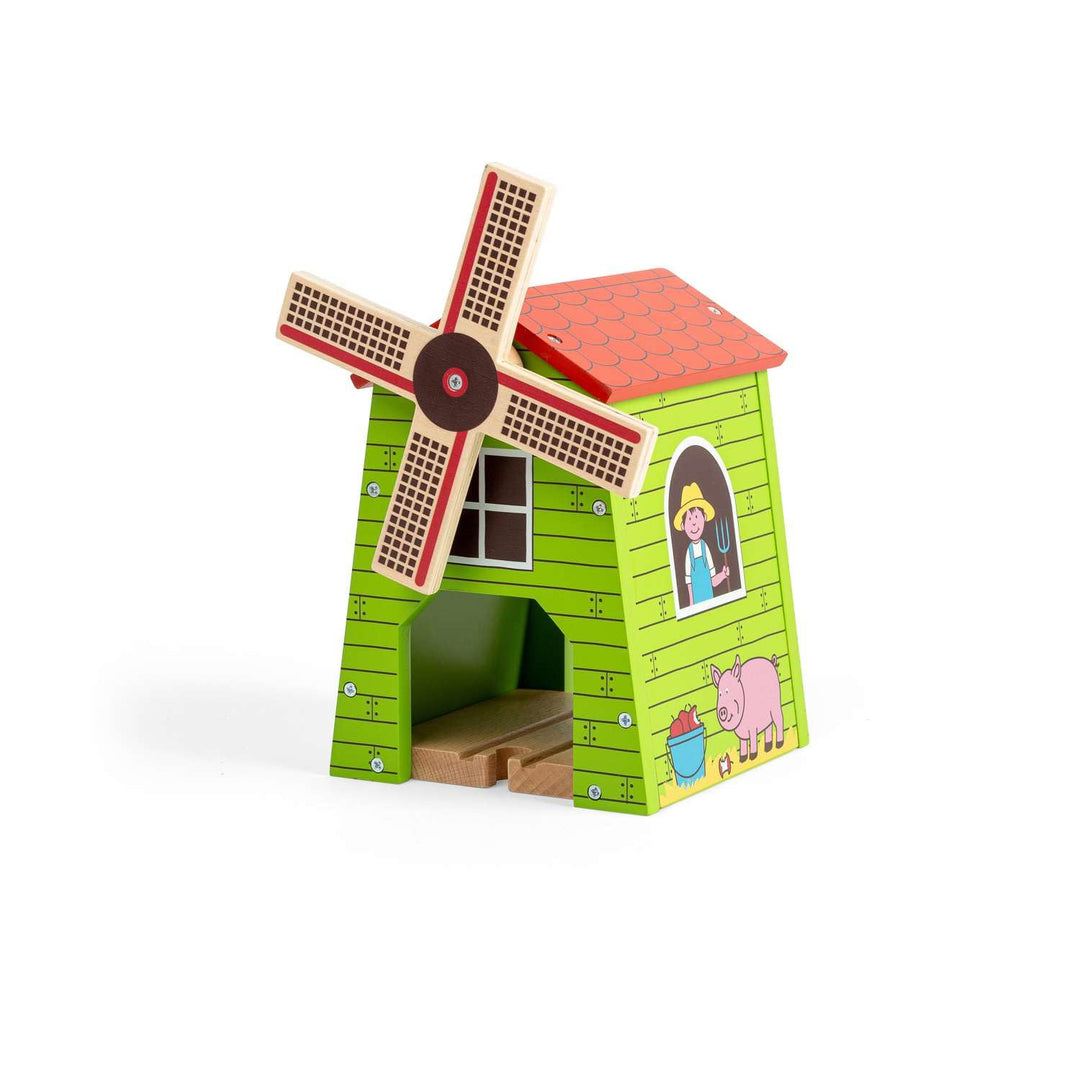Bigjigs Rail Ländliche Windmühle