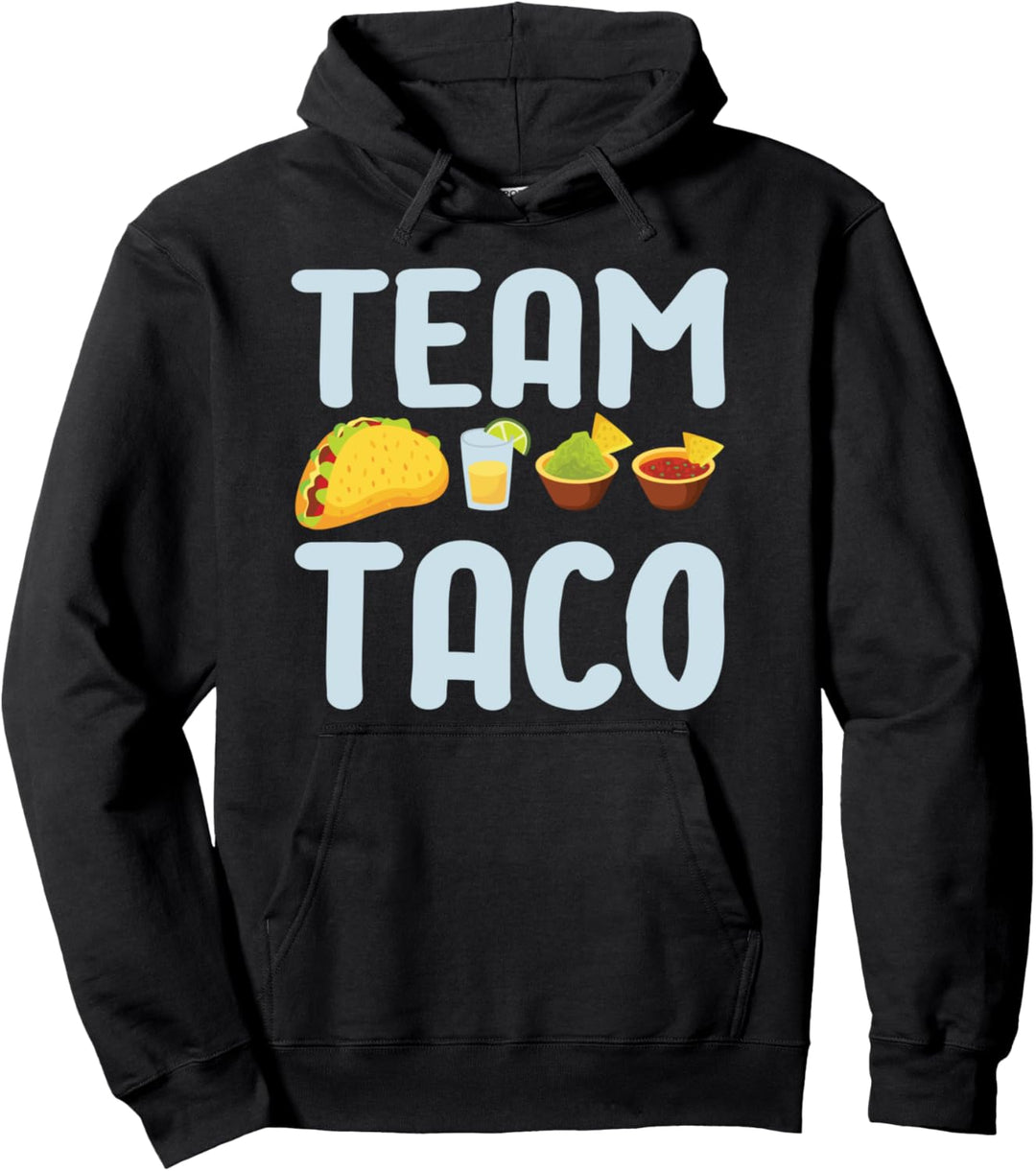 Team Taco lustigstes Grafikdesign Pullover Hoodie